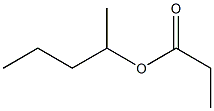 1-methylbutyl propanoate Structure