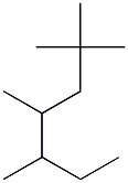 2,2,4,5-tetramethylheptane Structure