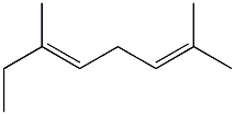 2,6-dimethyl-2,5-octadiene Structure