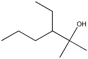 2-methyl-3-ethyl-2-hexanol Structure
