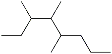 3,4,5-trimethyloctane 구조식 이미지