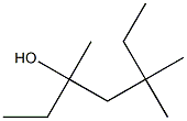 3,5,5-trimethyl-3-heptanol Structure