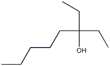 3-ethyl-3-octanol Structure