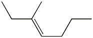 3-methyl-trans-3-heptene Structure