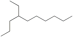 4-ethyldecane 구조식 이미지