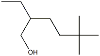 5,5-dimethyl-2-ethyl-1-hexanol 구조식 이미지