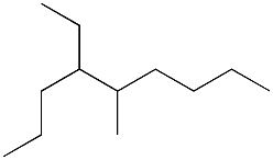 5-methyl-4-ethylnonane Structure