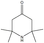 2,2,6,6-TETRAMETHYLPIPERIDINE-4-ONE 구조식 이미지