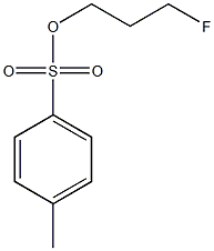 3-FLUOROPROPYL 4-METHYLBENZENESULFONATE 구조식 이미지