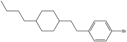 1-BROMO-4-[2-(4-BUTYLCYCLOHEXYL)ETHYL]BENZENE 구조식 이미지