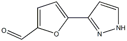 5-(1H-PYRAZOL-3-YL)-2-FURALDEHYDE 구조식 이미지