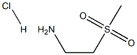 2-(METHYLSULPHONYL)ETHYLAMINE HYDROCHLORIDE 구조식 이미지