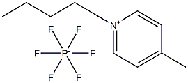 1-N-BUTYL-4-METHYLPYRIDINIUM HEXAFLUOROPHOSPHATE Structure