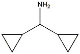 1,1-DICYCLOPROPYLMETHYLAMINE Structure