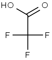 TRIFLUROACETIC ACID 구조식 이미지