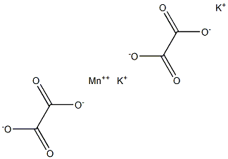 potassium manganese oxalate Structure