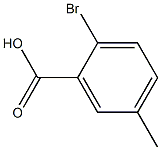 2-Bromo-5-methybenzoic acid Structure