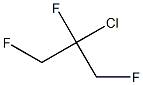 2-Chloro-1,2,3-trifluoropropane 구조식 이미지