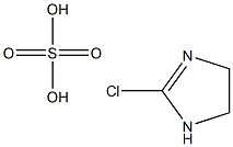 2-CHLOROIMDAZOLINE SULFATE Structure