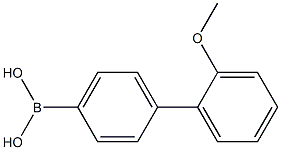 2'-methoxybiphenyl-4-yl
boronic acid Structure