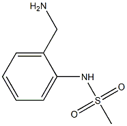 2-(Methylsulfonylamino)benzylamine 구조식 이미지