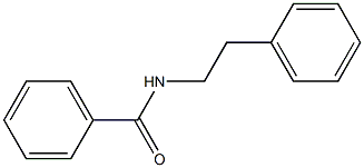 N-Benzoyl-phenylethylamine 구조식 이미지