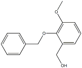 2-BENZYLOXY-3-METHOXYBENZYL ALCOHOL 구조식 이미지