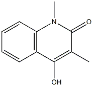 4-HYDROXY-1,3-DIMETHYLQUINOLIN-2(1H)-ONE Structure