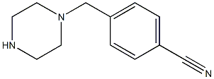 4-(PIPERAZIN-1-YLMETHYL)BENZONITRILE 구조식 이미지