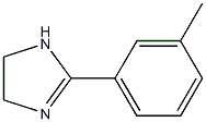 2-(3-METHYLPHENYL)-4,5-DIHYDRO-1H-IMIDAZOLE 구조식 이미지