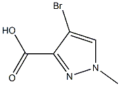 4-BROMO-1-METHYL-1H-PYRAZOLE-3-CARBOXYLIC ACID 98% 구조식 이미지