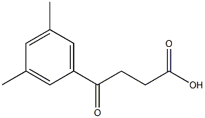 4-(3,5-DIMETHYLPHENYL)-4-OXOBUTYRIC ACID 95% Structure