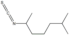 6-METHYL-2-HEPTYL ISOTHIOCYANATE 99% 구조식 이미지