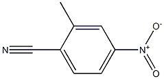 2-METHYL-4-NITROBENZENENITRILE, 98+% 구조식 이미지