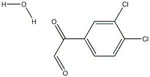3,4-DICHLOROPHENYLGLYOXAL HYDRATE, 95+% 구조식 이미지