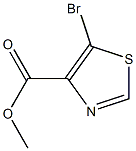 5-BROMOTHIAZOLE-4-CARBOXYLIC ACID METHYL ESTER, 95+% 구조식 이미지