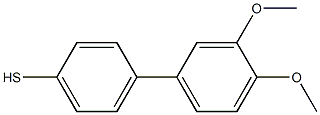 4-(3,4-DIMETHOXYPHENYL)THIOPHENOL 96% Structure