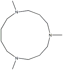 1,5,9-TRIMETHYL-1,5,9-TRIAZACYCLOTRIDECANE 97% 구조식 이미지