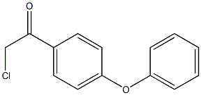 2-CHLORO-1-(4-PHENOXYPHENYL)ETHANONE Structure