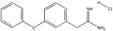 2-(3-PHENOXY-PHENYL)-ACETAMIDINE HCL Structure