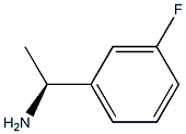 (1S)-1-(3-FLUOROPHENYL)ETHANAMINE 구조식 이미지