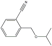 2-(ISOPROPOXYMETHYL)BENZONITRILE Structure