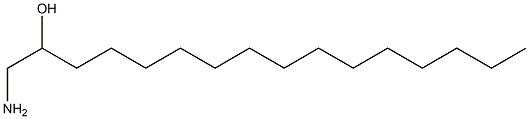 1-Amino-hexadecan-2-ol Structure