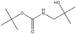 1-Boc-amino-2-methyl-propan-2-ol 구조식 이미지