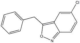 3-BENZYL-5-CHLOROBENZO[C]ISOXAZOLE 구조식 이미지