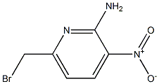 2-AMINO-6-BROMOMETHYL-3-NITRO-PYRIDINE 구조식 이미지