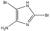 2,5-DIBROMO-1H-IMIDAZOL-4-YLAMINE Structure