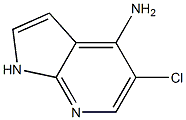 5-CHLORO-1H-PYRROLO[2,3-B]PYRIDIN-4-AMINE Structure