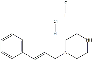 Trans-1-Cinnamylpiperazine 2HCL Structure