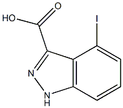 4-IODOINDAZOLE-3-CARBOXYLIC ACID Structure